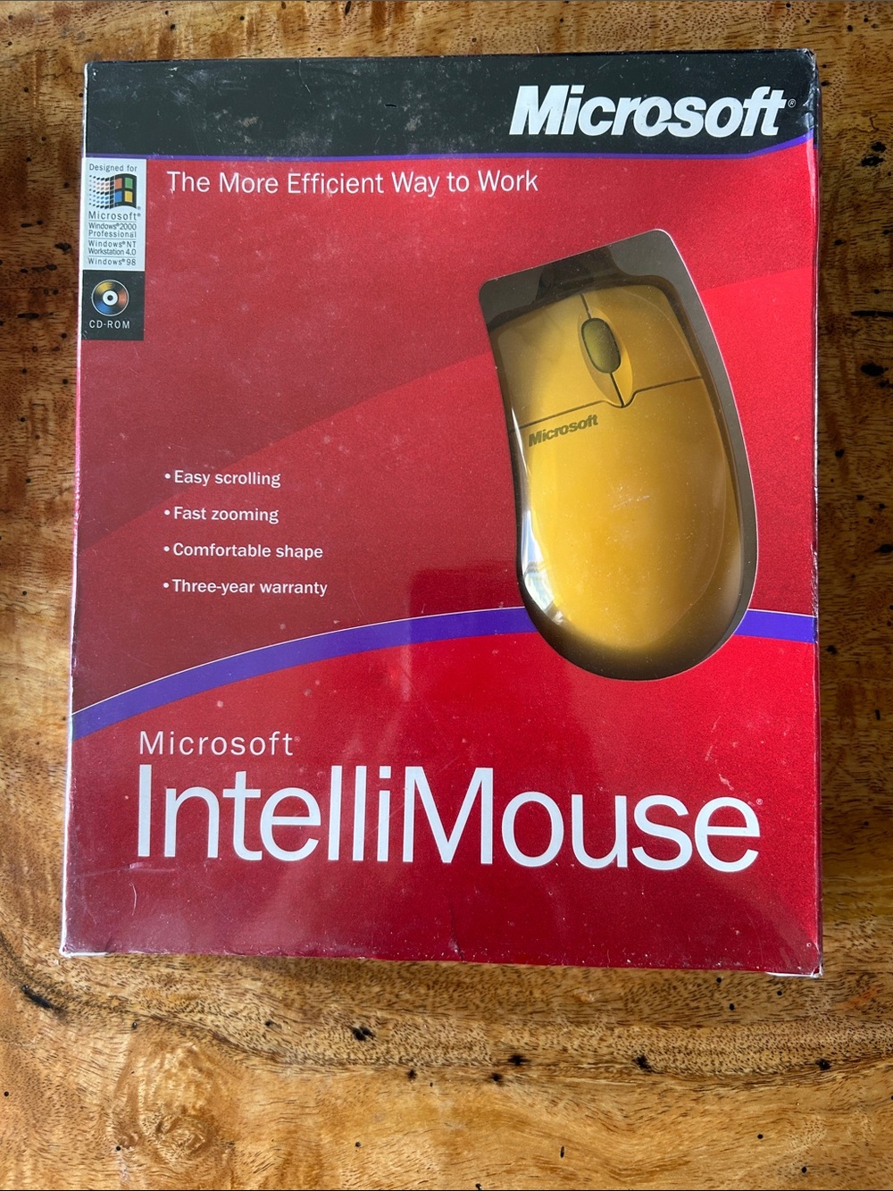 Microsoft Yellow IntelliMouse Vintage
